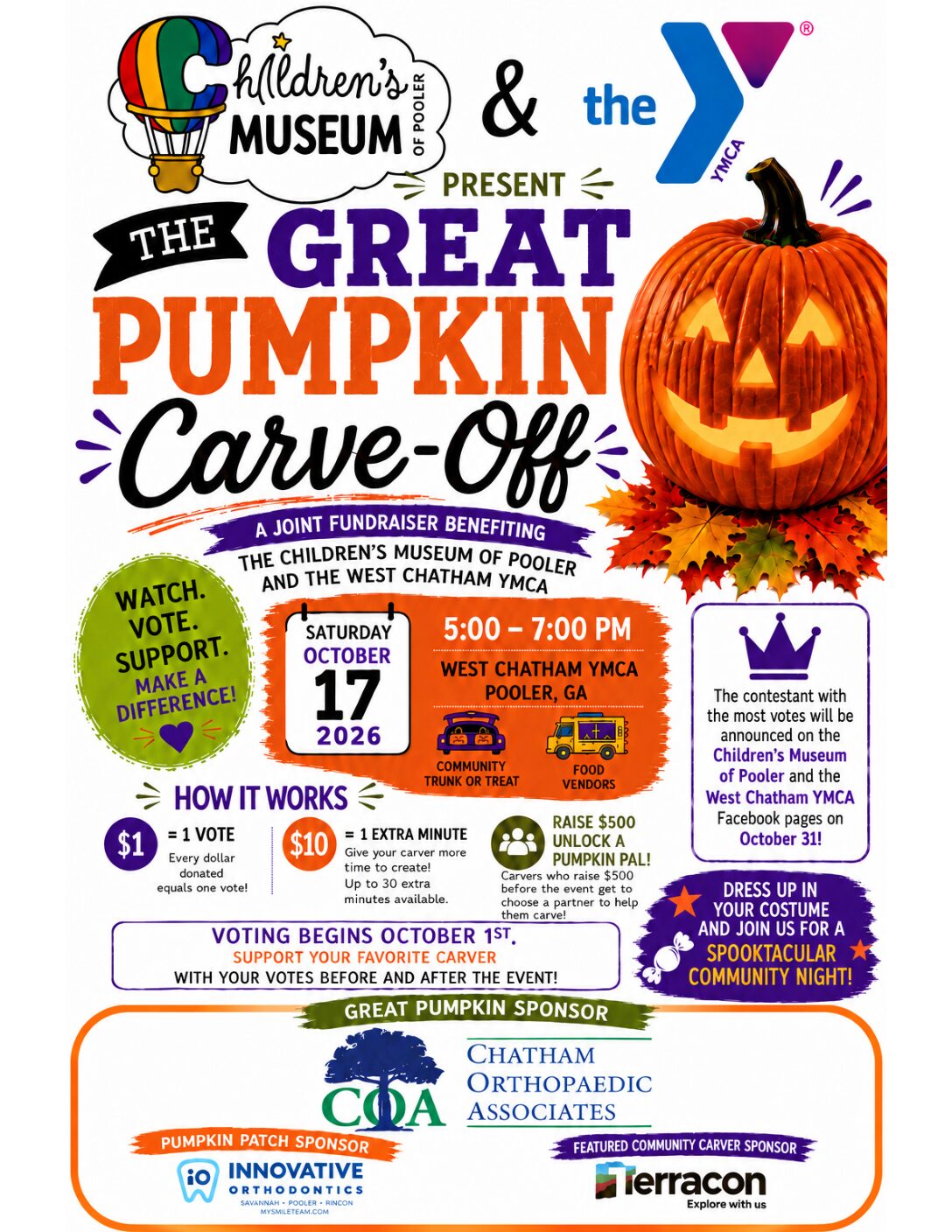 Great Pumpkin Carve Off and Sponsors PDF